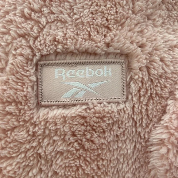 Reebok Pink Fleece Jacket. Size small. - Picture 3 of 7